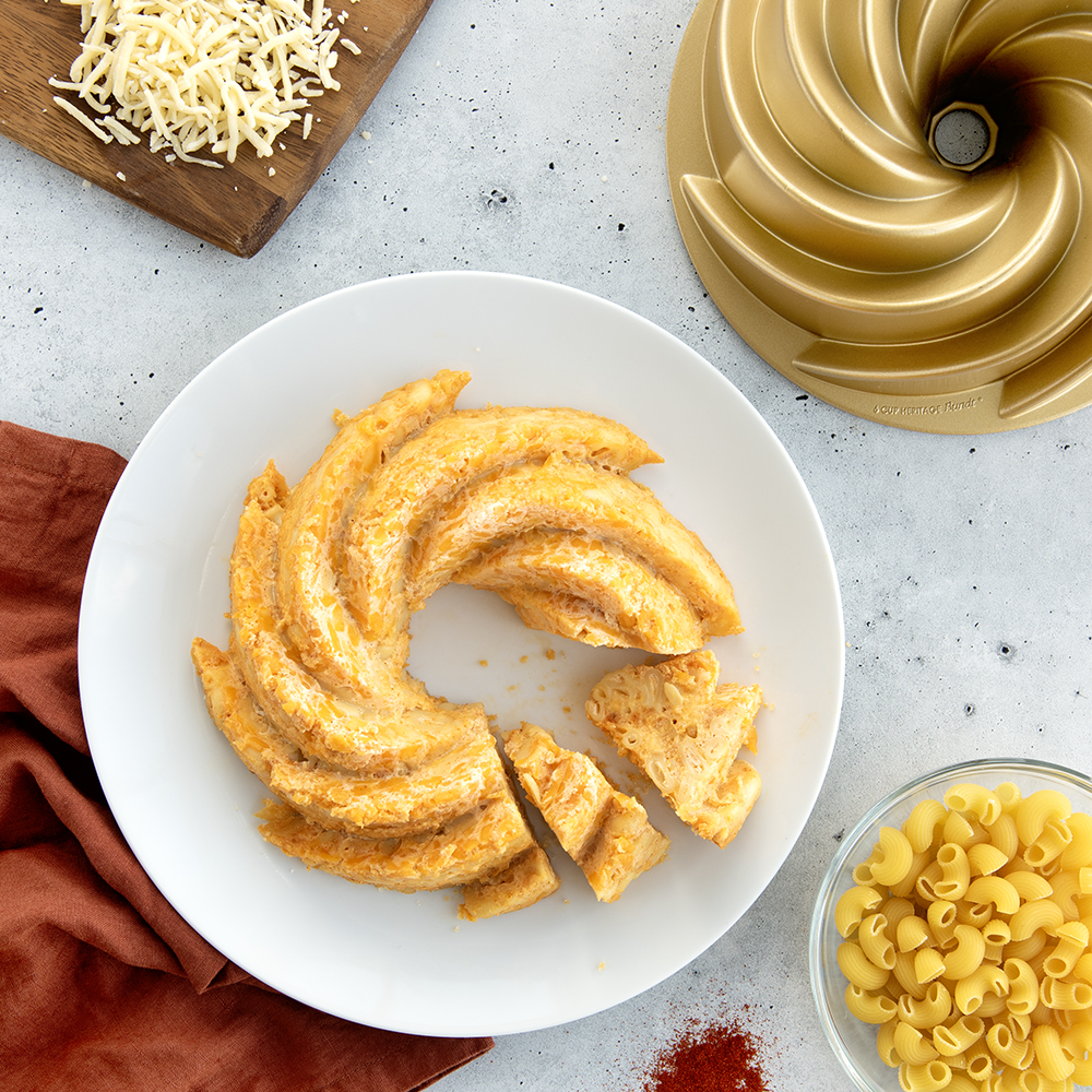 Slaná bábovka z kolínek se čtyřmi sýry